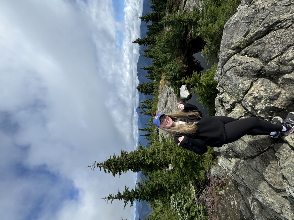 Hiking a North Vancouver trail